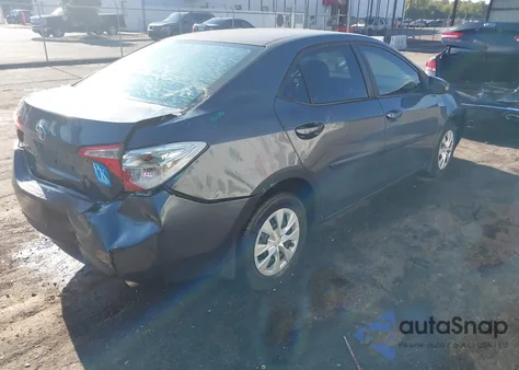 2014 Toyota Corolla L from USA, damaged, VIN 2T1BURHE3EC146875